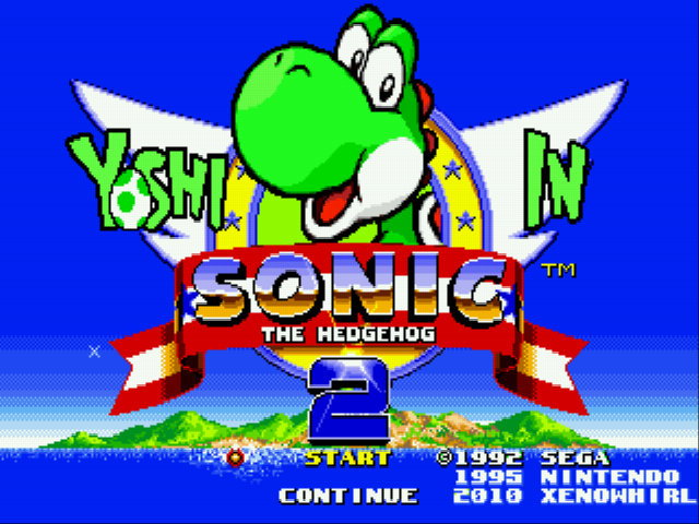 Yoshi in Sonic 2 (beta)